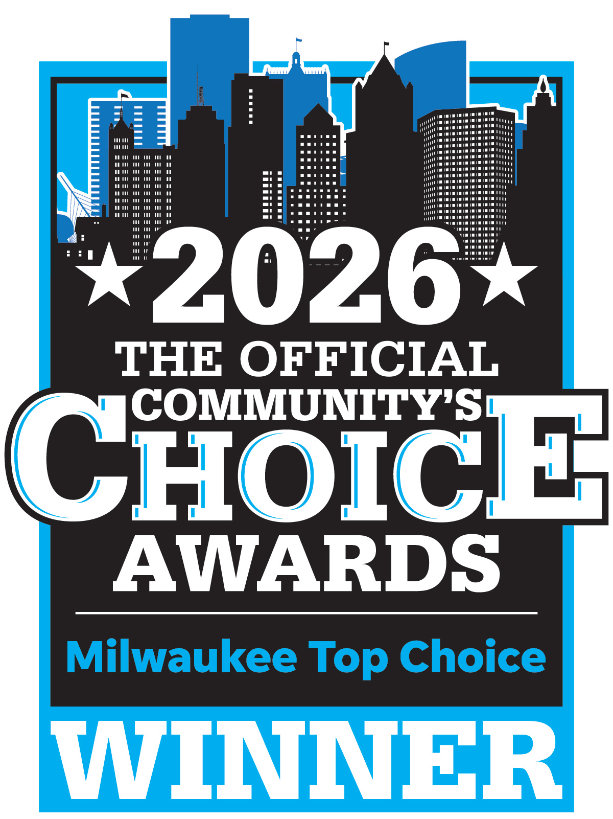 2026 Community's Choice Awards, Milwaukee Top Choice, Winner &mdash; Best Carpet and Rug Cleaning Company